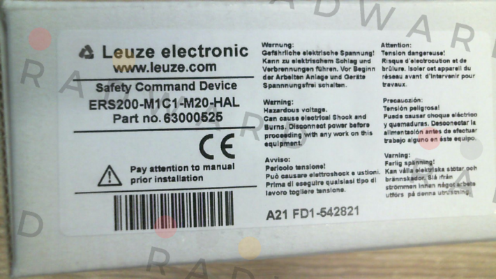 Leuze-p/n: 63000525, Type: ERS200-M1C1-M20-HAL price