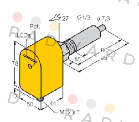 Turck-FCS-G1/2A4P-AP8X-H1141/L080 price
