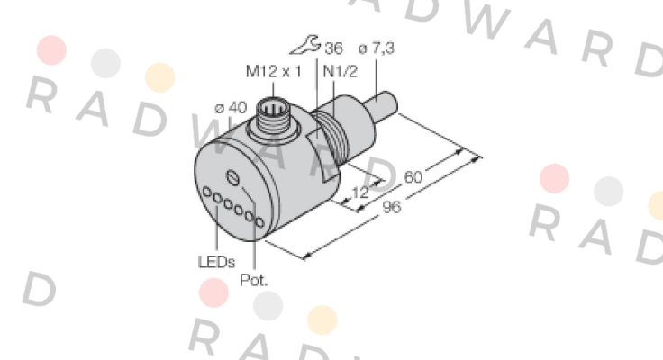 Turck-FCS-N1/2A4-AP8X-H1141/L060 price
