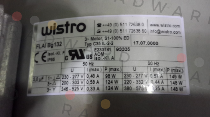 Wistro-17.07.0000 price
