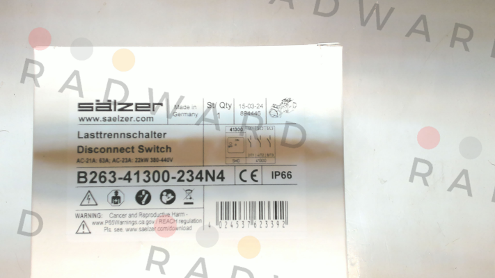 Salzer-B263-41300-234N4 price