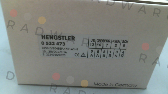 Hengstler-p/n: 0532473, Type: RI58-D/ 2048EF.47IF-A3-H price